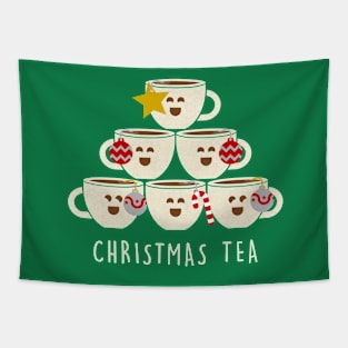 Christmas Tea Tapestry