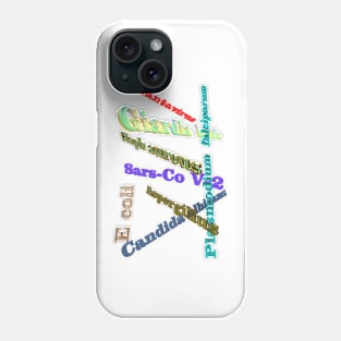 Microbiology Typography Phone Case