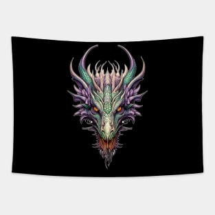 Dragon Stare Down Tapestry