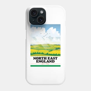 North East England Travel poster Phone Case