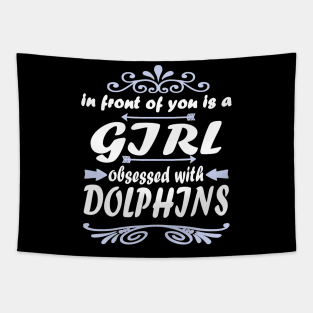 Dolphin marine animals sea snorkeling diving Tapestry