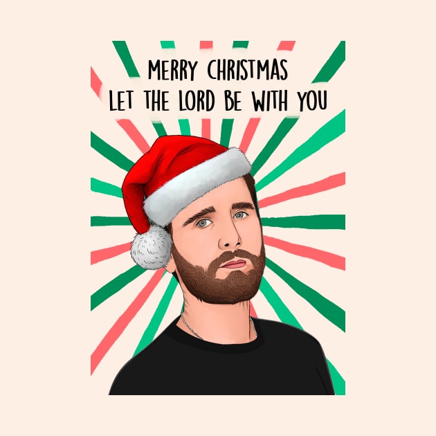 Xmas Scott Disick by Poppy and Mabel