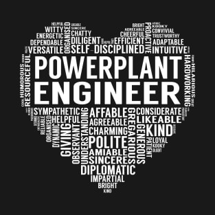 Powerplant Engineer Heart T-Shirt