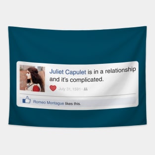 Juliet is in a Relationship & It's Complicated Tapestry