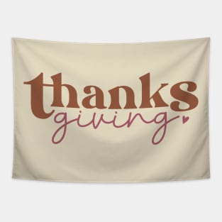 Thanks Giving Thanksgiving Tapestry