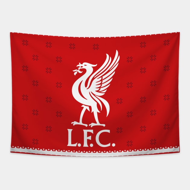 Happy new year liverpool - Merry Christmas Tapestry by soufibyshop