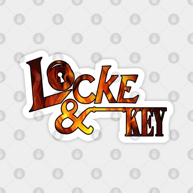 Locke and Key cartoon Magnet by Anilia