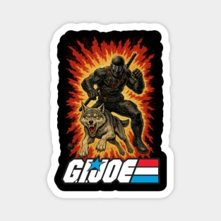 G.I. JOE Commando: Snake Eyes & Timber v2 Magnet
