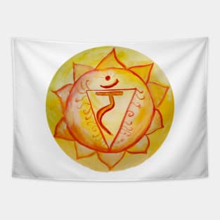 Manipura Chakra Tapestry