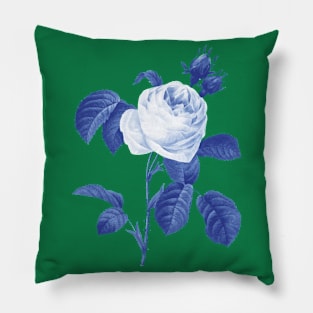 Blue botanic Pillow