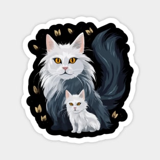 Turkish Angora Fathers Day Magnet