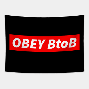 OBEY B to B Tapestry