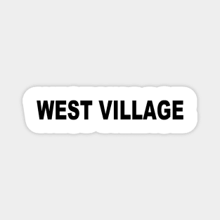 West Village Black Magnet