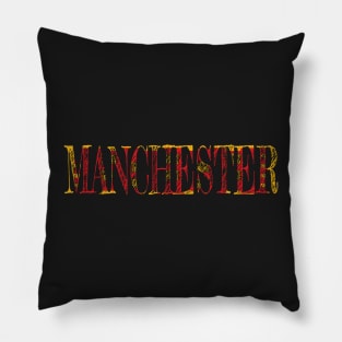GREATER MANCHESTER FLAG CITY NAME Pillow