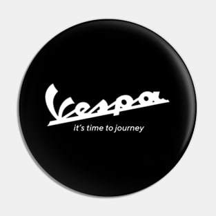 Vespa it's time to journey Pin