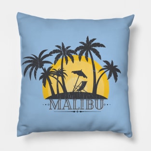 Malibu Sunset Pillow