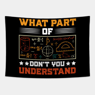 What Part Of Don't You Understand Math Teacher Tapestry