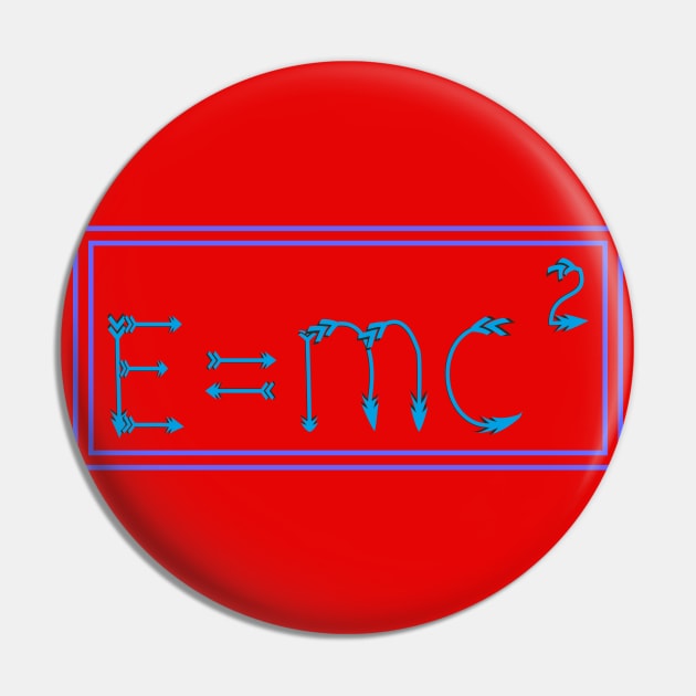 Einstein's famous formula of arrows Pin by Evgeniya