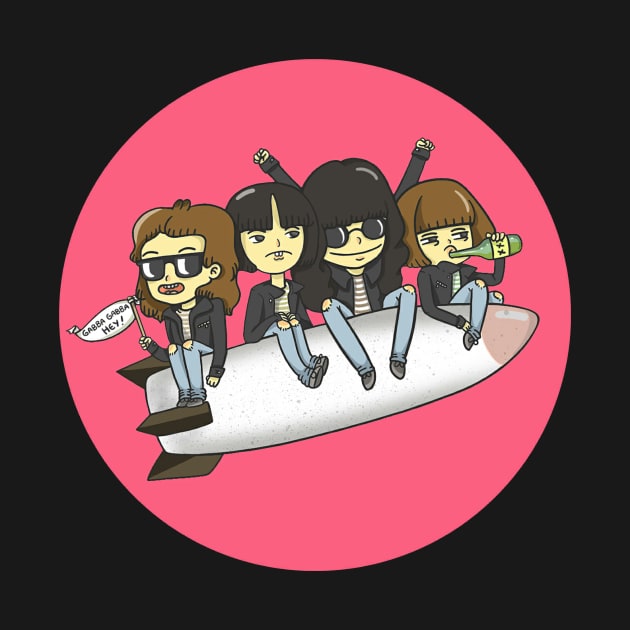 Ramones Retro by Angiemerry