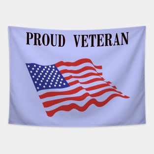 Proud Veteran US Army Tapestry