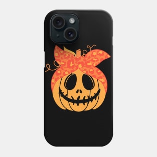 pin up pumpkin Phone Case