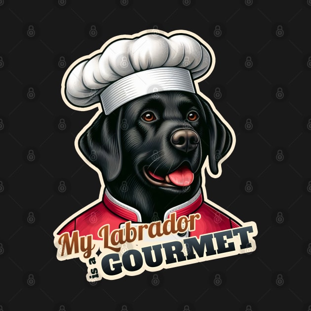 Chef Labrador Retriever by k9-tee