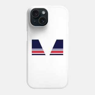 England Retro 1987 - 90 Football Tracksuit Hoops Phone Case