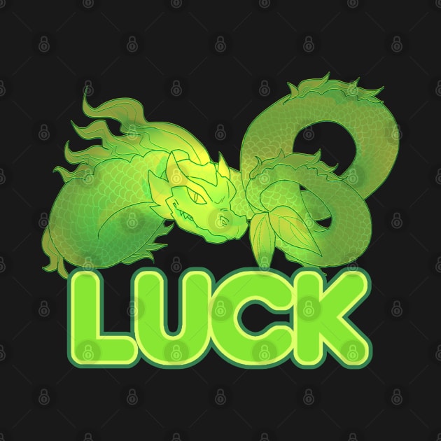 Luck Wish 2024 Chinese Dragon Green by WiliamGlowing