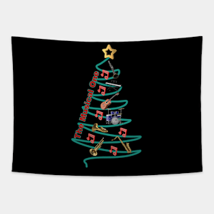 Musical Xmas Tree Tapestry