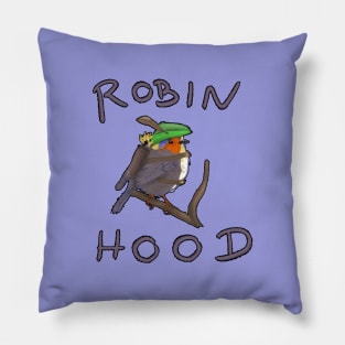 Robin Hood bird Pillow