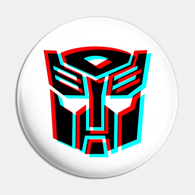 Retro 3D Glasses Style - Autobots Gen 1 Pin by ROBZILLA