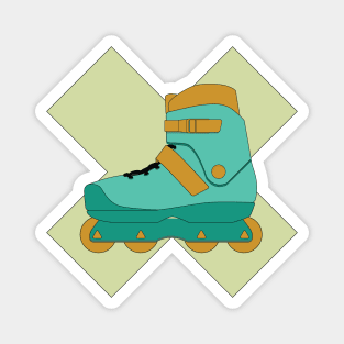 Rollerblade X - sporty rollerblade & inline skate Magnet