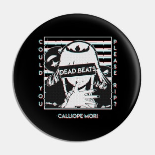 Calliope Mori Glitched Pin