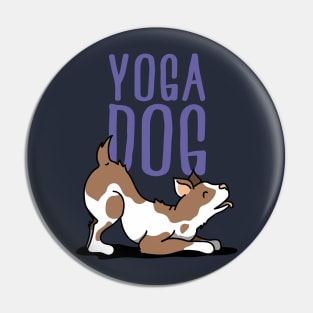 Yoga Dog Pin