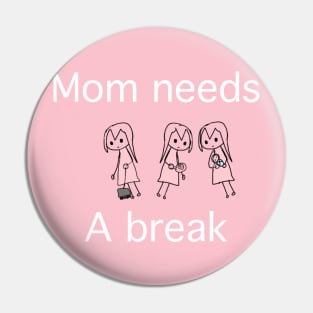 Hardworking mom Pin