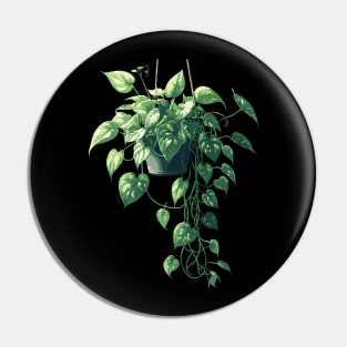 Hanging Plants Pin