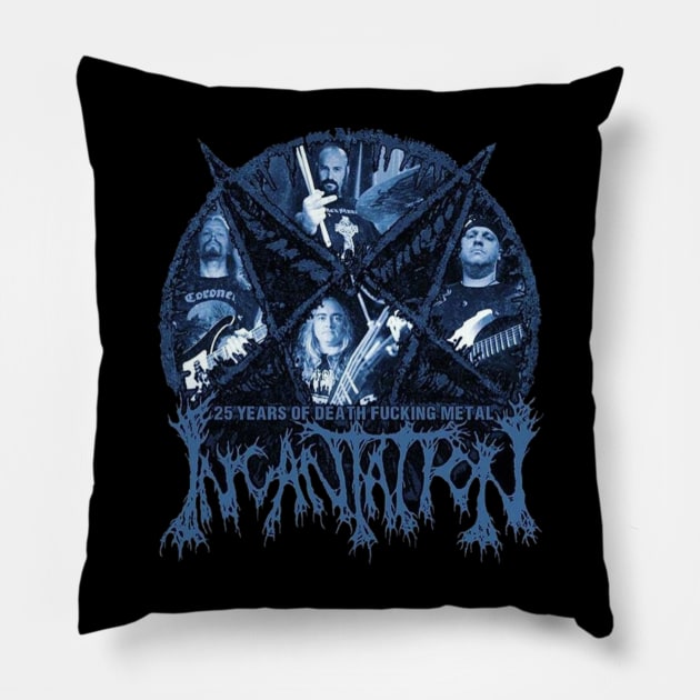 Death doom 90s Pillow by MisterPumpkin