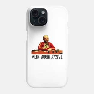 Teddy-Kgb Very Aggri Aysive Tv Show Movie Humor 2 Phone Case