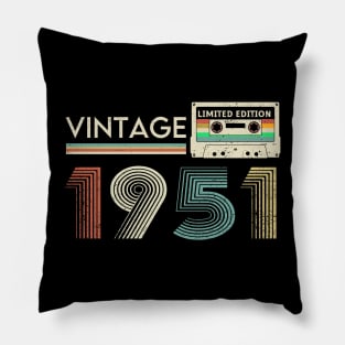 Vintage 1951 Limited Cassette Pillow