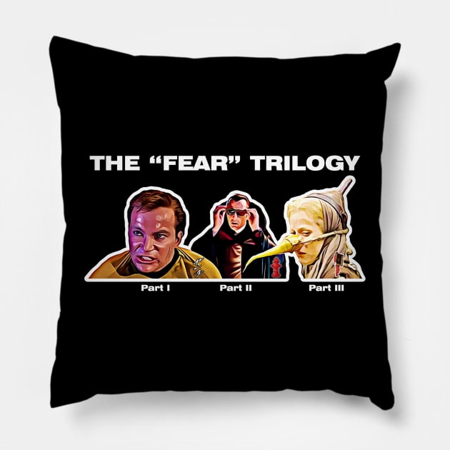 Rush - "Fear" Trilogy of Songs! Pillow by RetroZest