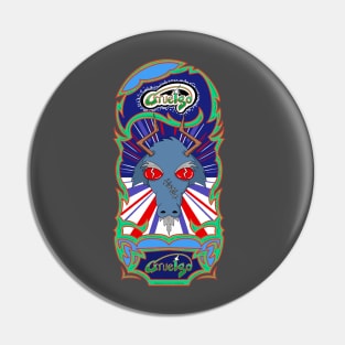 Gruelgo Arcade Game Pin