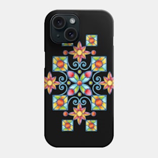 Spanish Tile Motif Phone Case