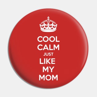 Cool, Calm Pin