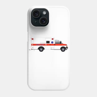 White Type III ambulance Phone Case