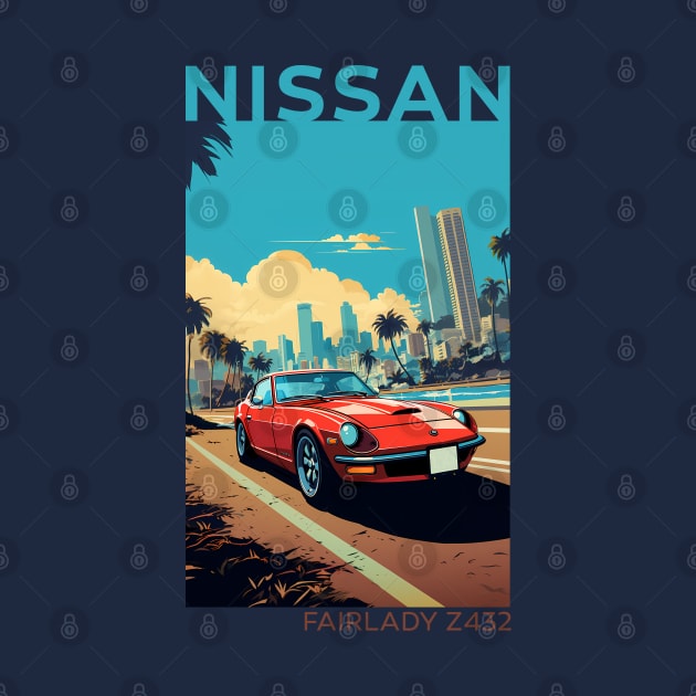 Reviving Legends: The Nissan Fairlady Z432 Homage Design by MaxDeSanje 