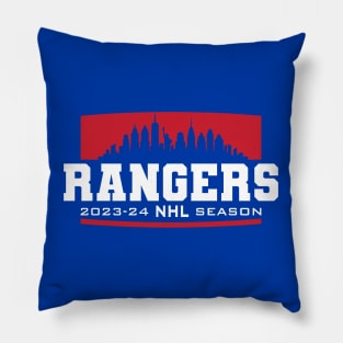 Rangers Hockey 2023-24 Pillow