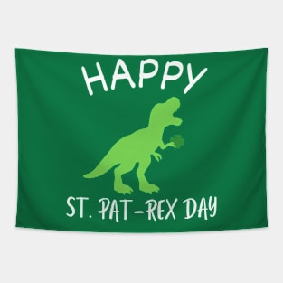 Happy St Pat-Rex Day Tapestry