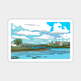 The River Shannon & King John's Castle, Limerick, Ireland Magnet