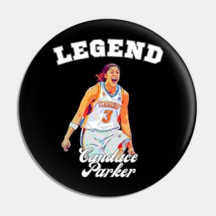 Candace Parker Legend Tennessee Aces Sparks Sky Pin