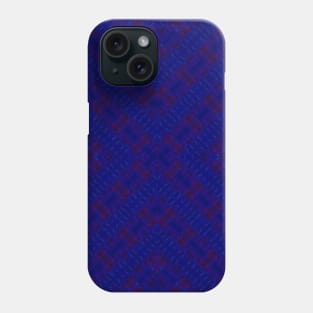 Dark Blue Pattern Phone Case